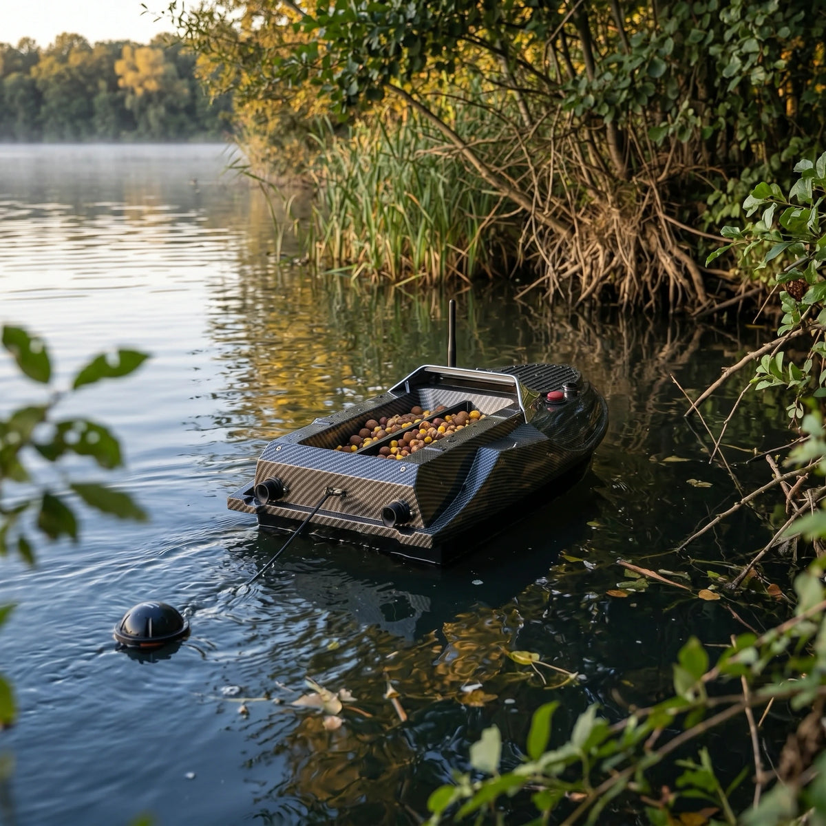 Bateau Amorceur GPS Sondeur Intégré 800m Apex Sonar