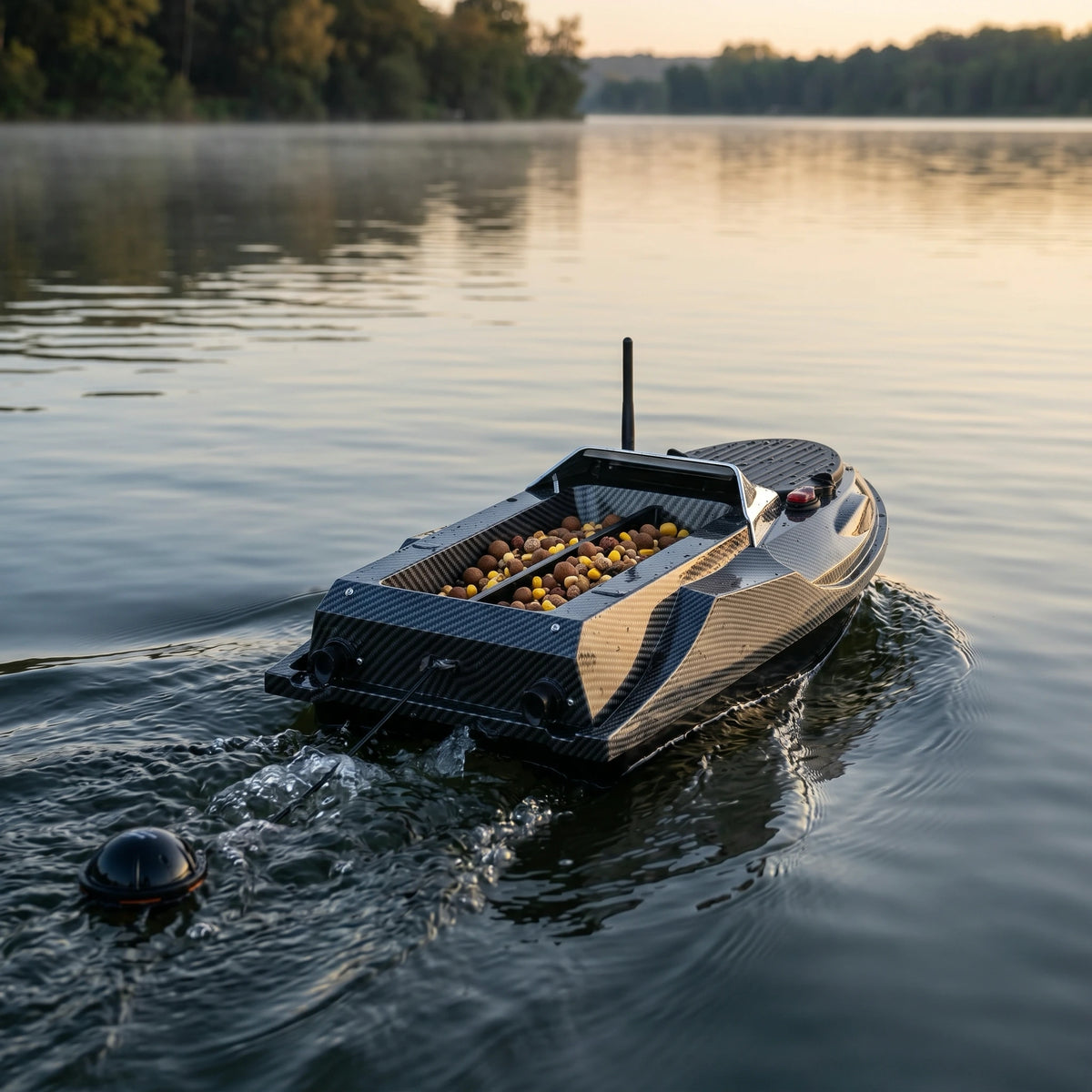 Bateau Amorceur GPS Sondeur Intégré 800m Apex Sonar