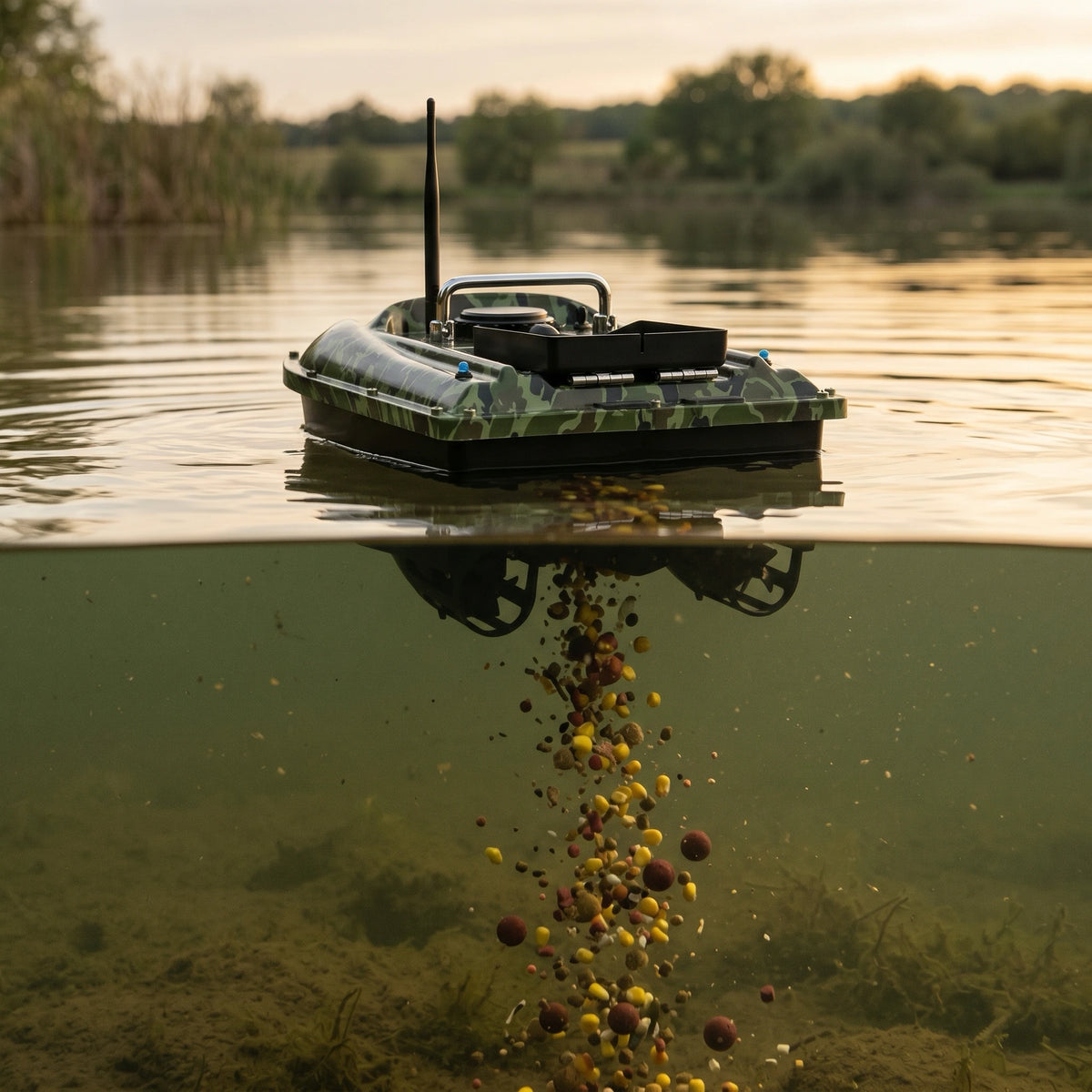 Bateau Amorceur 500m Camo